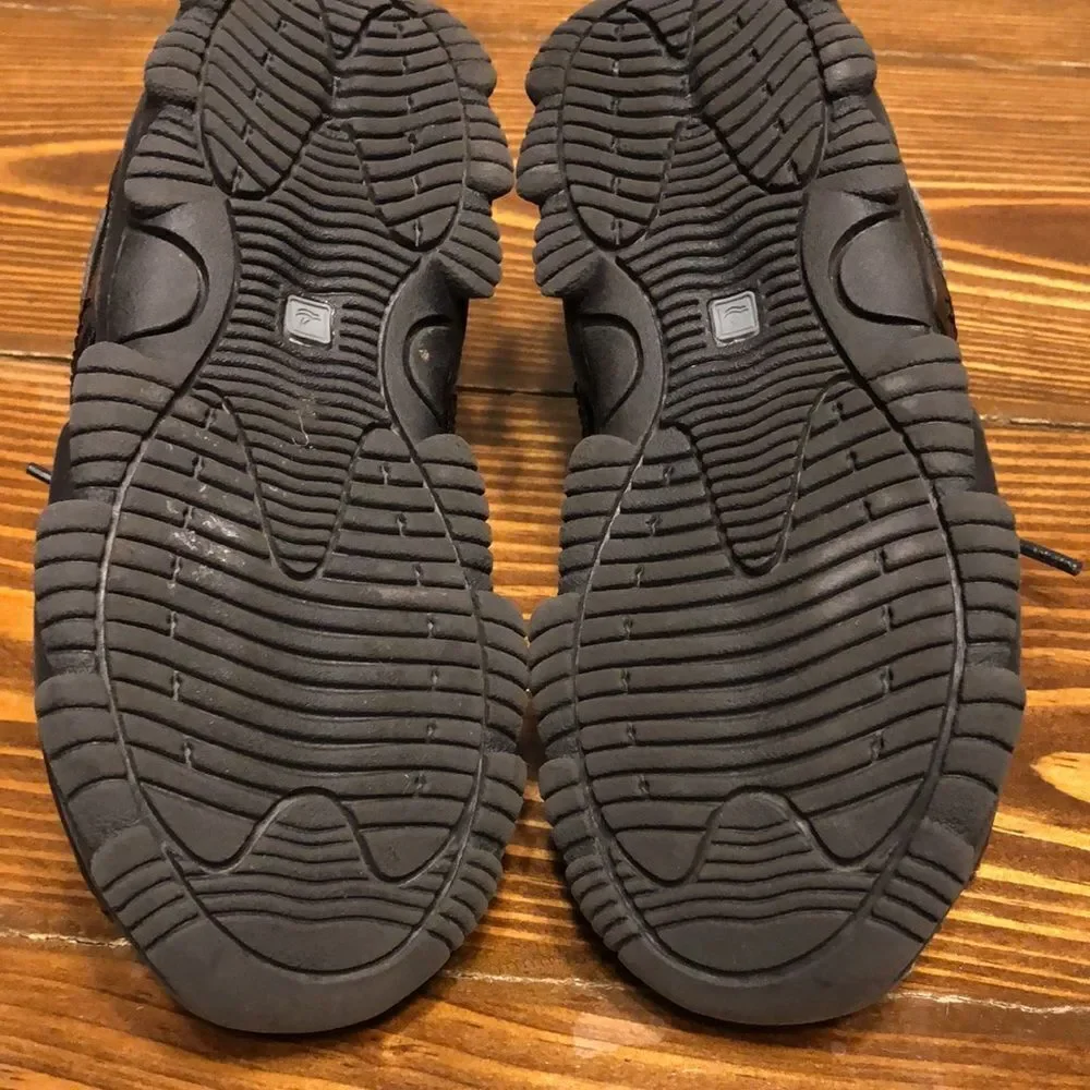 SPERRY Boys Clipper Casual Black Shoes Size 9 1/2